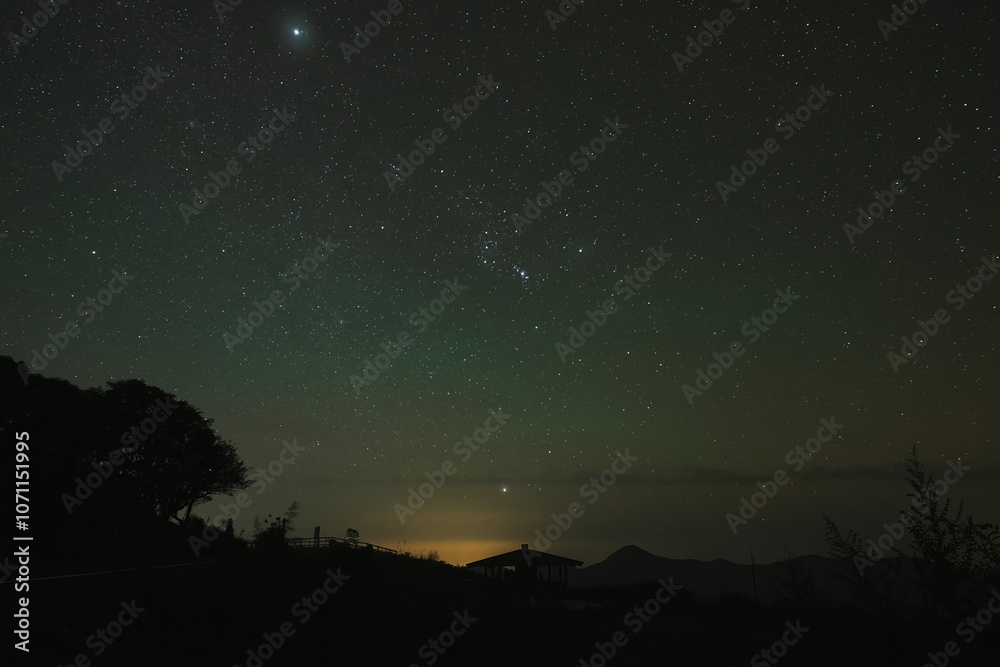 天狗高原の星空 天狗高原の星空