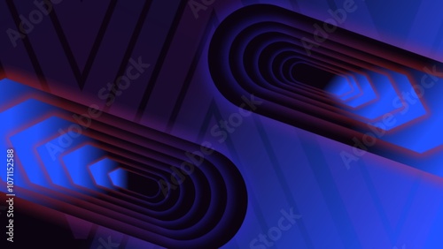 Abstract fast speed lines background illustration. Creative horizontal light speed wallpaper. Colorful gradient black background with space for text. Modern template for graphic or banner design.