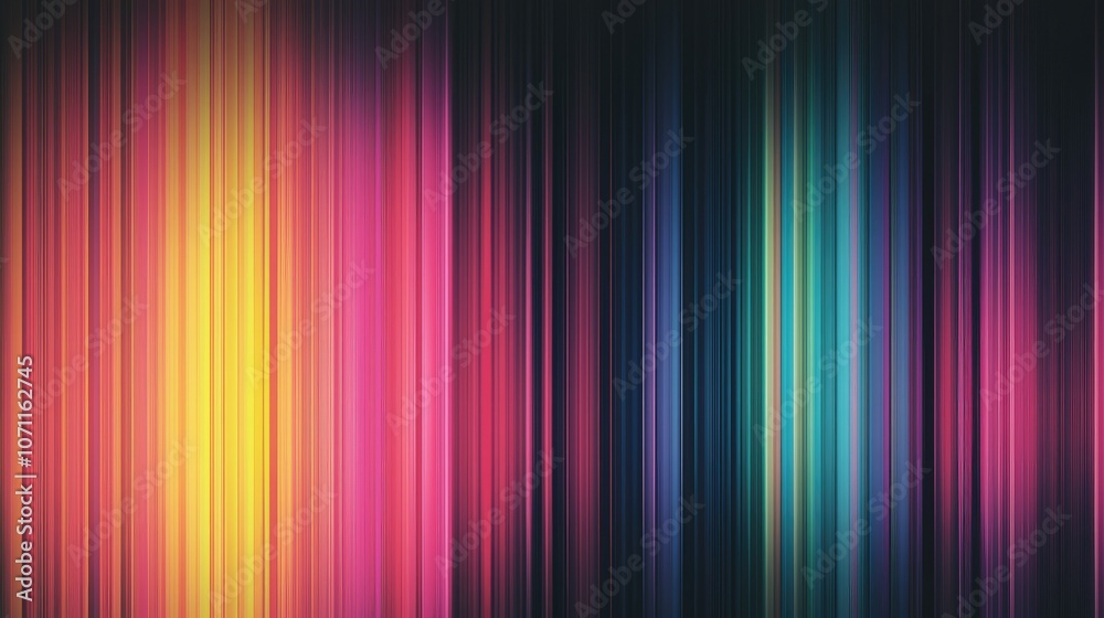 Abstract colorful vertical stripes background.