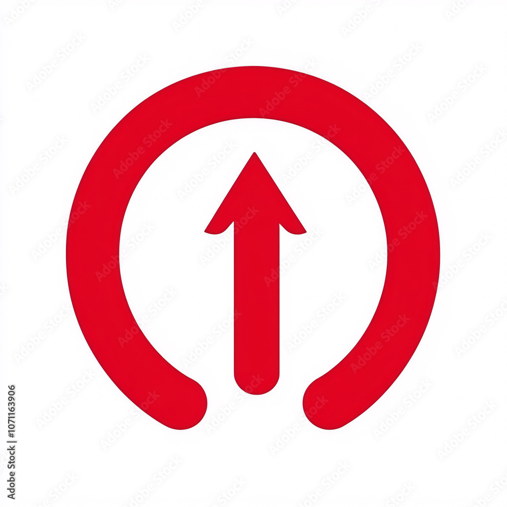 A red circular logo featuring an upward arrow, symbolizing growth, progress, or a refresh action, often associated with technology and innovation. A red circular logo featuring an upward arrow, symbolizing growth, progress, or a refresh action, often associated with technology and innovation.