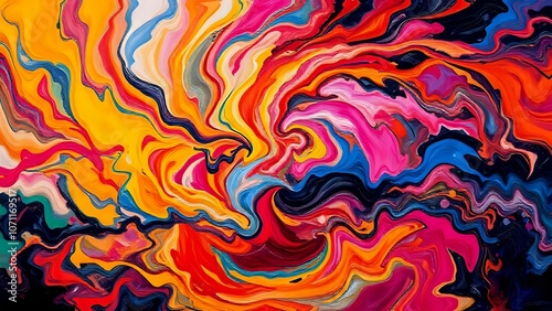 Colorful Abstract Swirls