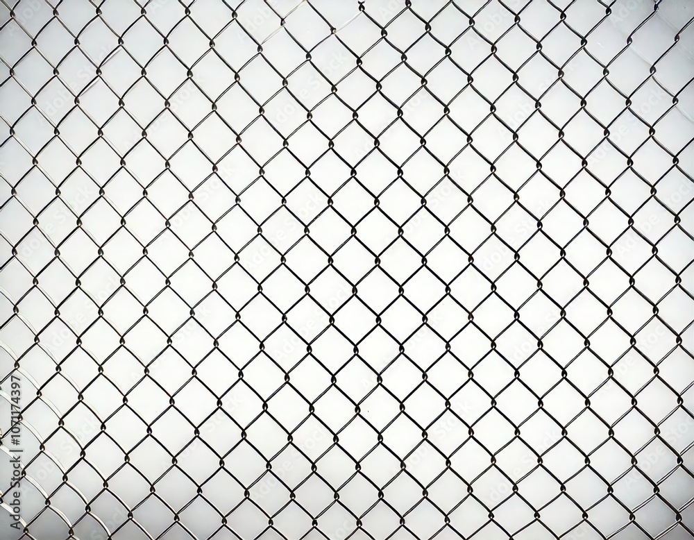 chain link metal wired mesh fence texture pattern macro closeup with white background chain link metal wired mesh fence texture pattern macro closeup with white background