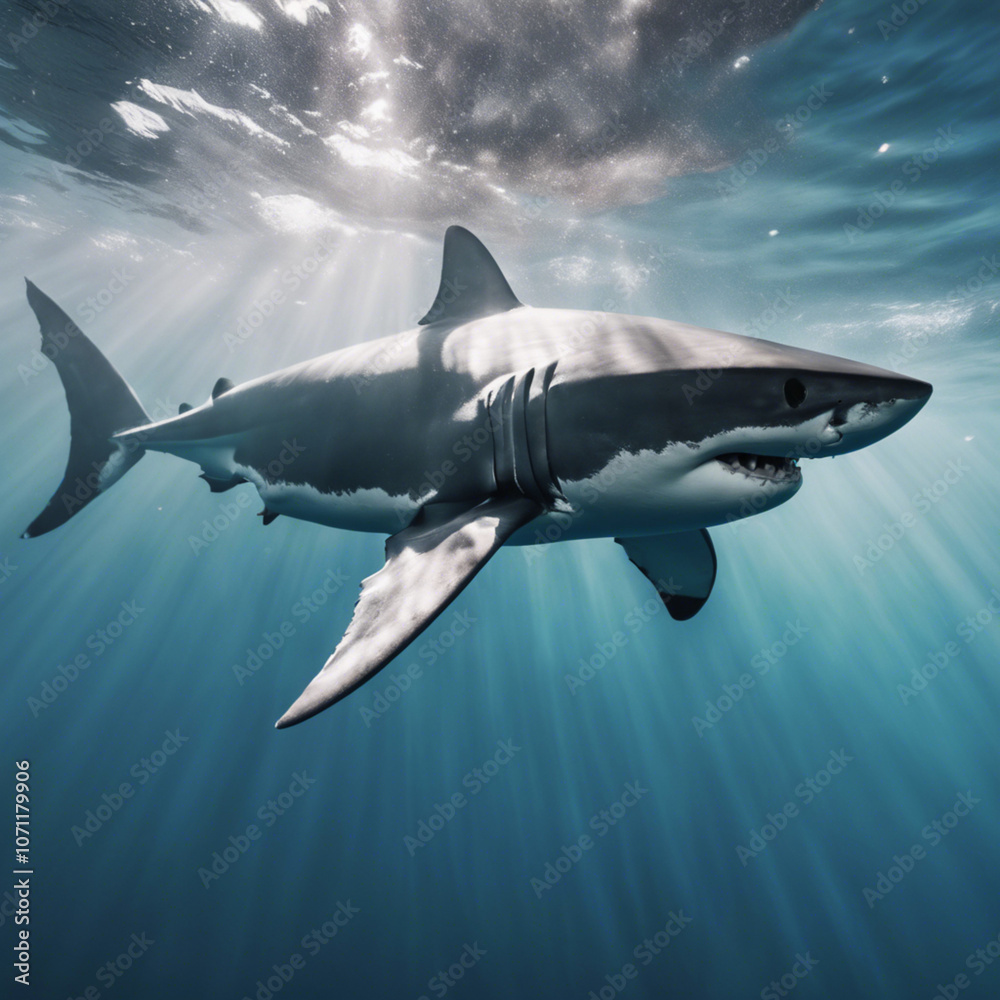 Obraz premium Great White Shark