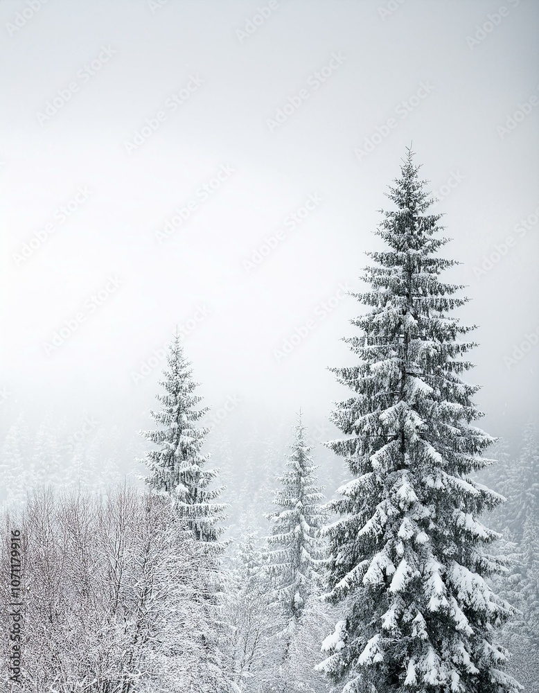 Naklejka premium Christmas background nature backgrounds outdoors. white background