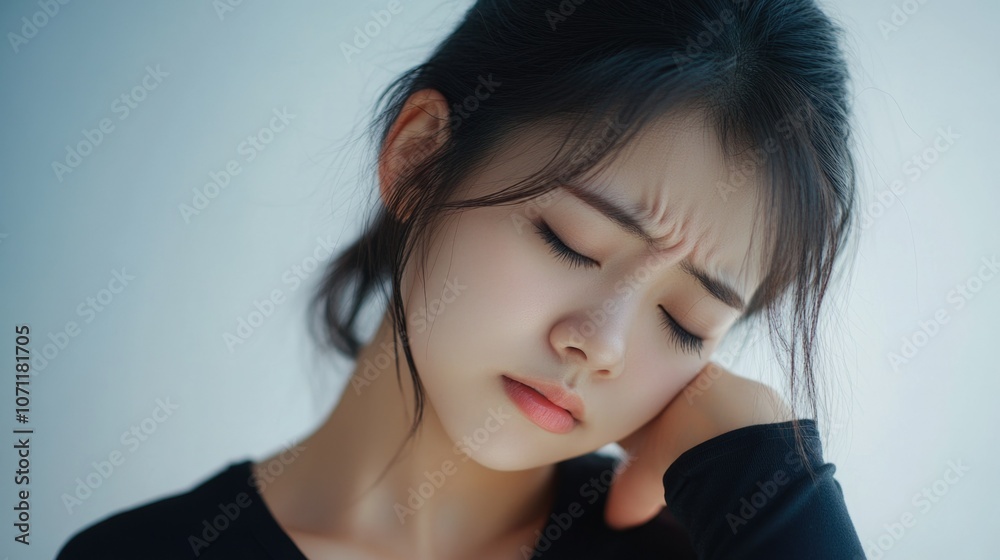 Contemplative Expression of a Person Contemplative Expression of a Person