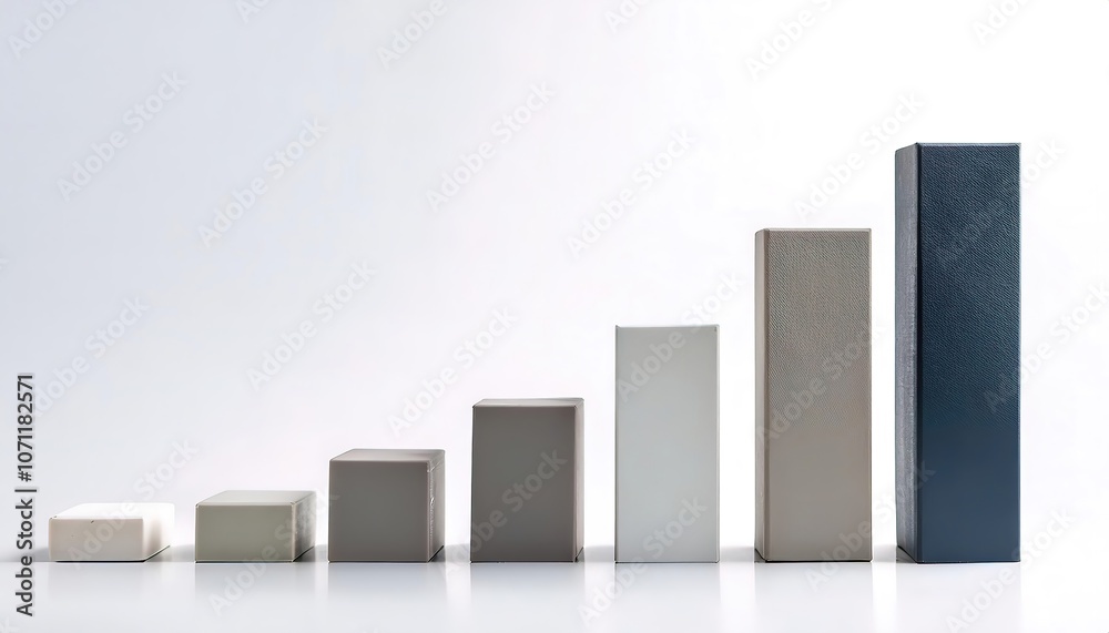 bar chart or bar graph is a chart or graph that presents categorical data with rectangular bars with heights or lengths proportional to the values that they represent.  Isolated on white background