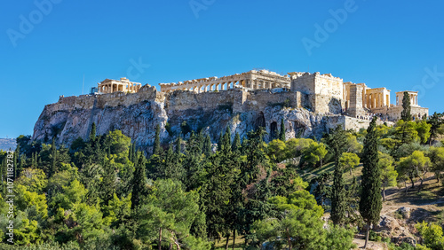 Acropolis in Athens, Greece.