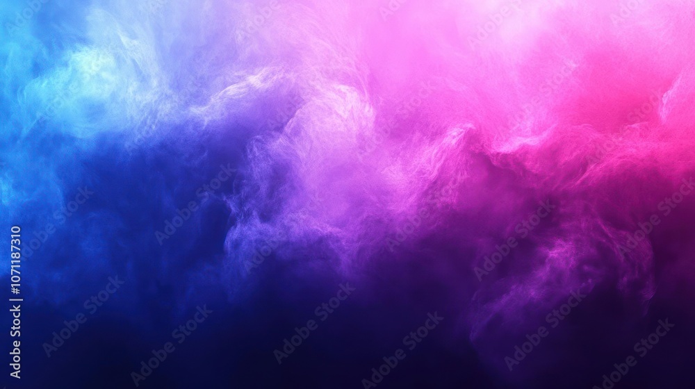 Fototapeta premium Brightly colored clouds or a background that looks like bokeh effect.