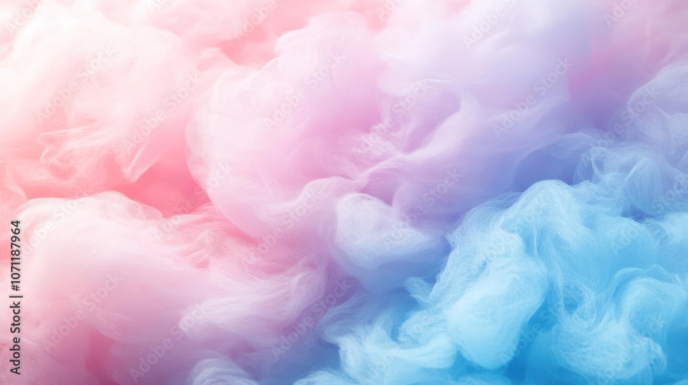 Fototapeta premium A vibrant and dynamic background featuring a mix of pink, blue, purple, and white clouds.