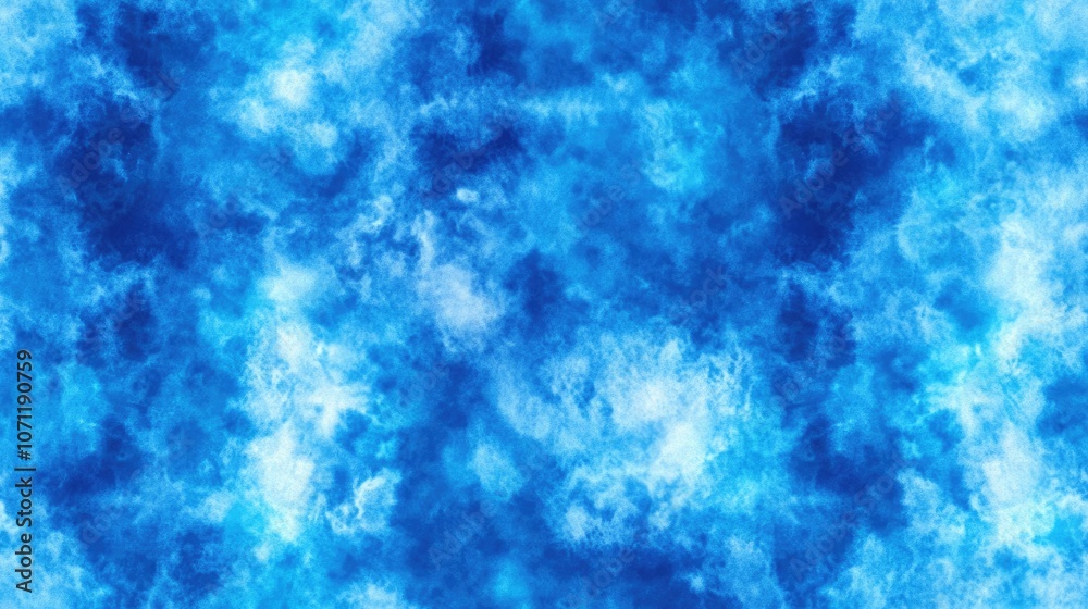 Seamless tie and dye pattern featuring retro bohemian textures in blue and cyan ideal for textile design and fashion applications Seamless tie and dye pattern featuring retro bohemian textures in blue and cyan ideal for textile design and fashion applications