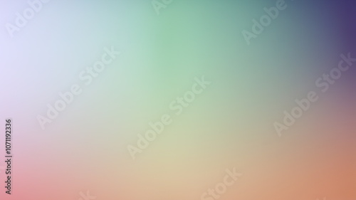 Colorful blurry gradient abstract background Design