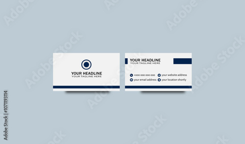 Modern Clean Simple Business/Visiting Card, 
Professional Business Card For Personal use.