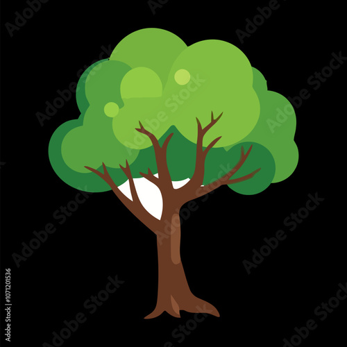 A Beautiful silhouette art vector design