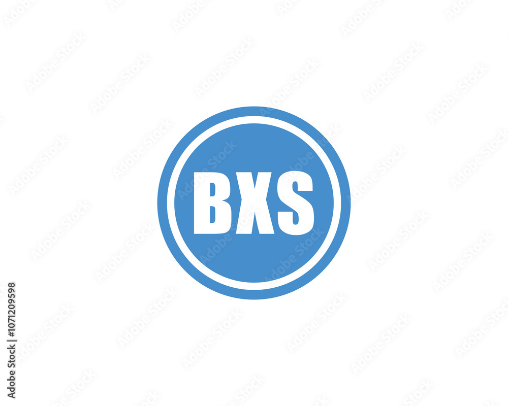 BXS logo design vector template. BXS BXS logo design vector template. BXS