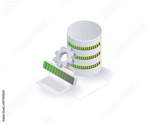 Maintenance big database storage server concept