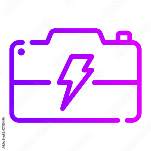 Free Download cute camera gradient icon - GFXLoad