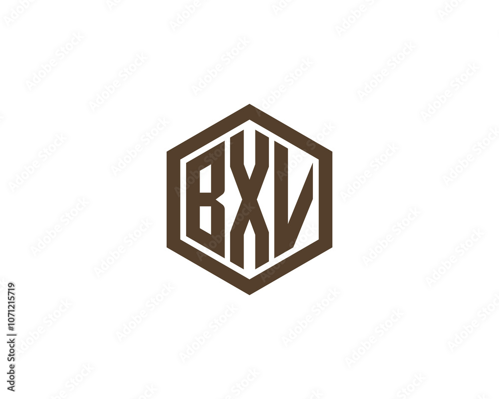 BXV Logo design vector template. BXV BXV Logo design vector template. BXV