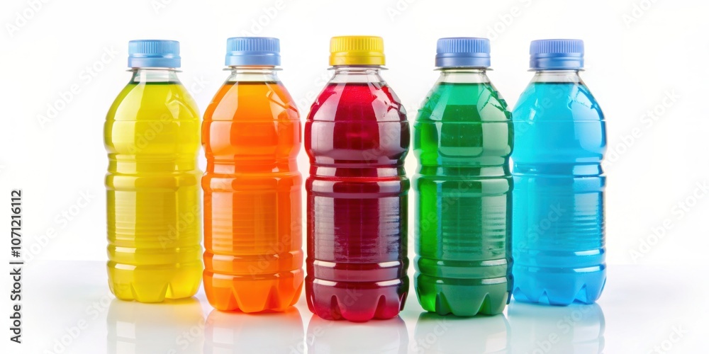 Electrolyte energy drinks bottle on a white background, Electrolyte, energy, beverage, hydration, sports, drink, refreshment