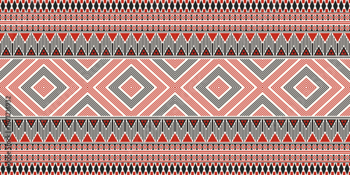 Ethnic geometric pattern, seamless pattern of the Navajo tribe. Native American ethnic. Seamless vector pattern ethnic, seamless Mexican rug, woven carpet. Folk embroidery, Bohemian, Aztec style.