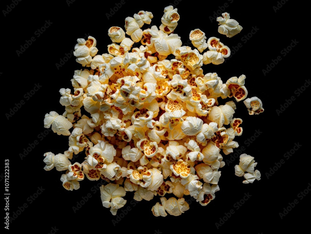 A pile of popcorn A pile of popcorn