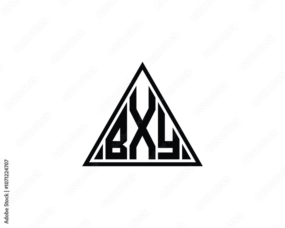 BXY logo design vector template. BXY BXY logo design vector template. BXY