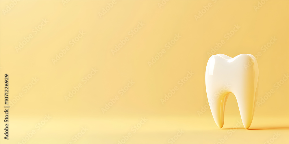 A toothbrush icon standing alone on the right side, against a vibrant yellow panorama with plenty of space for additional content --ar 3:2 --s 50 A toothbrush icon standing alone on the right side, against a vibrant yellow panorama with plenty of space for additional content --ar 3:2 --s 50