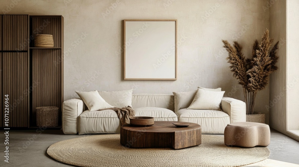 Fototapeta premium Modern Living Room Design