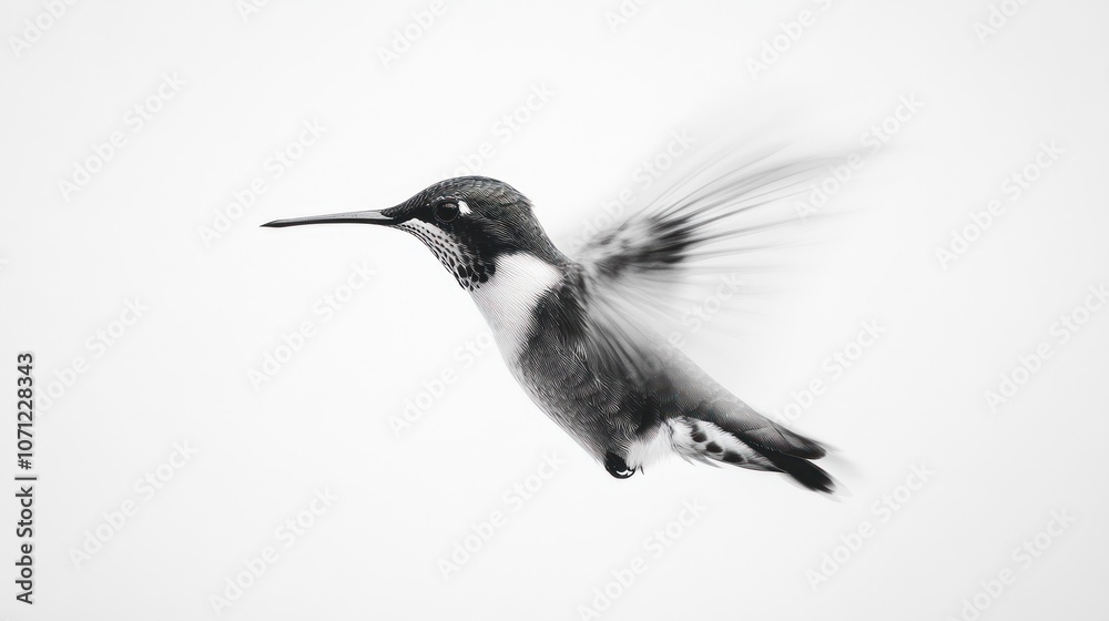 Fototapeta premium Hummingbird in Flight