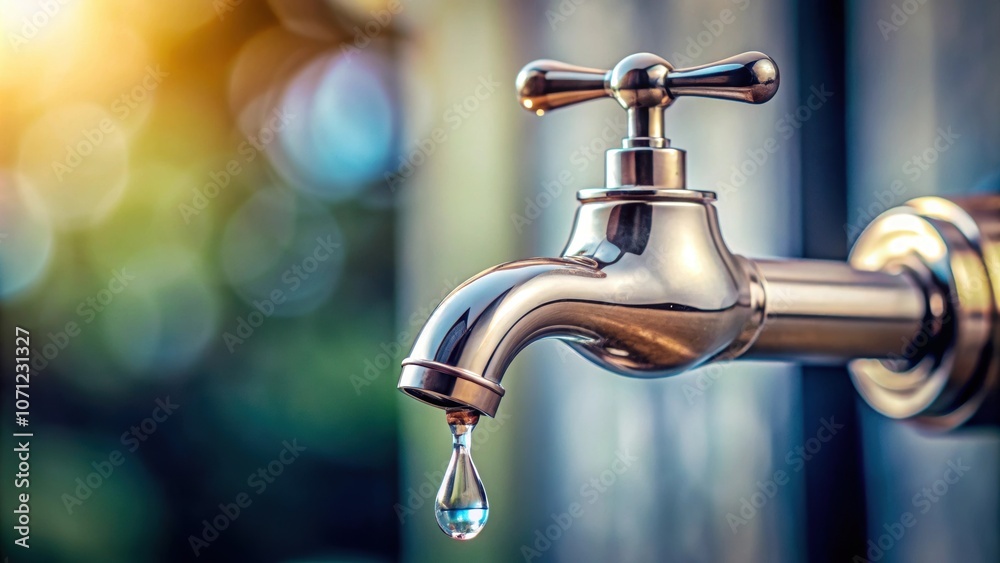 Close-up of a dripping tap, drip, water, plumbing, leak, faucet, drop, close-up, texture, metal, macro, annoying, problem, repair Close-up of a dripping tap, drip, water, plumbing, leak, faucet, drop, close-up, texture, metal, macro, annoying, problem, repair