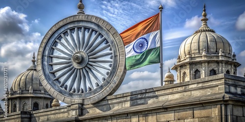 Symbolism of the Ashoka Chakra in India’s National Flag: Meaning and Significance of the Wheel and Its Historical Context in Indian Culture and Heritage