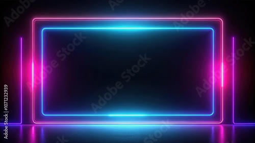 Neon light streaks on black background, , render, abstract, wallpaper, glowing, dynamic, lines, light, drawing