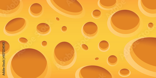 Yellow cheese pattern swiss cheese cheezy background texture