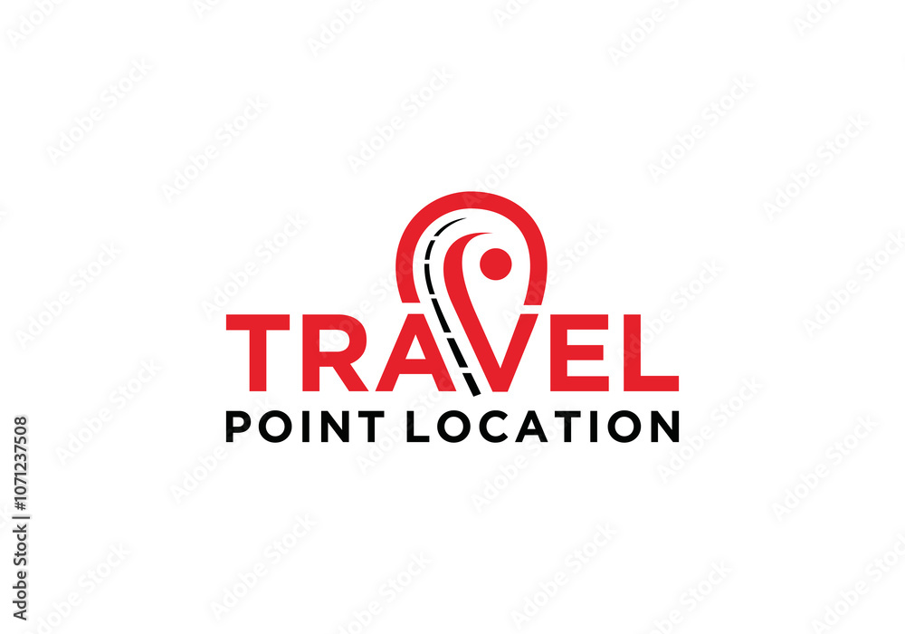 road map logo design template, vector illustration of location point icon and route map.travel point logo road map logo design template, vector illustration of location point icon and route map.travel point logo
