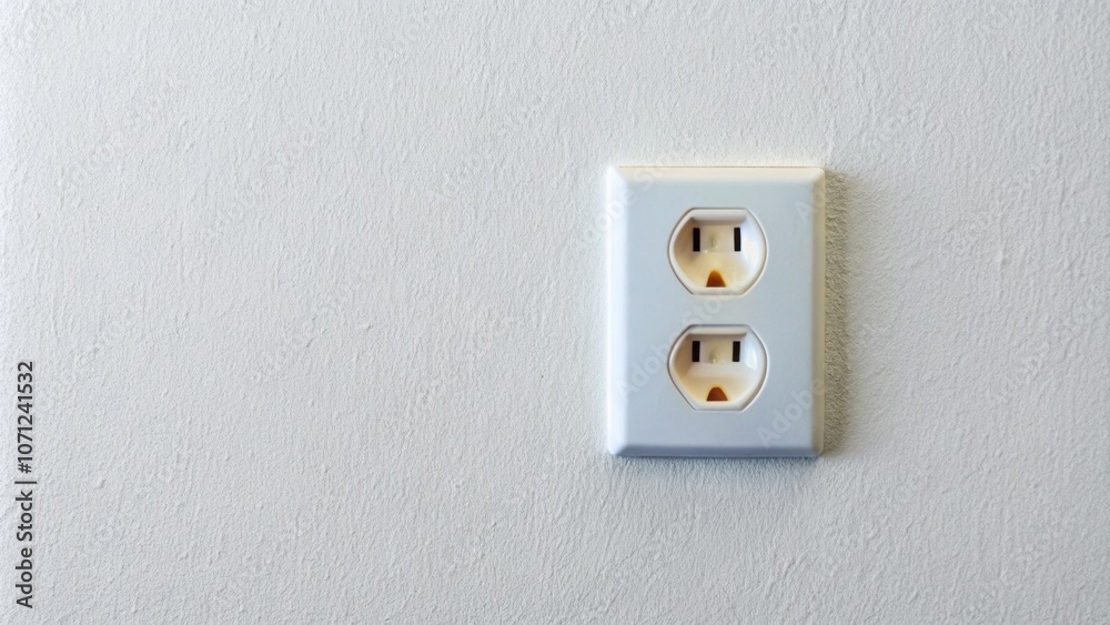 A close-up shot of a power outlet in a white wall, electricity, plug, energy, wall, socket, technology, appliance A close-up shot of a power outlet in a white wall, electricity, plug, energy, wall, socket, technology, appliance