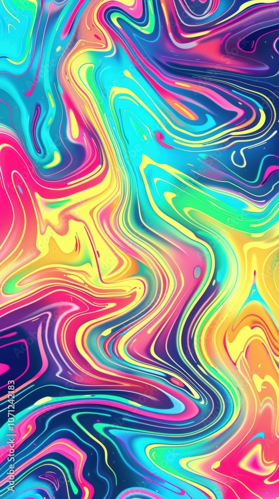 Abstract Swirling Colors Abstract Swirling Colors