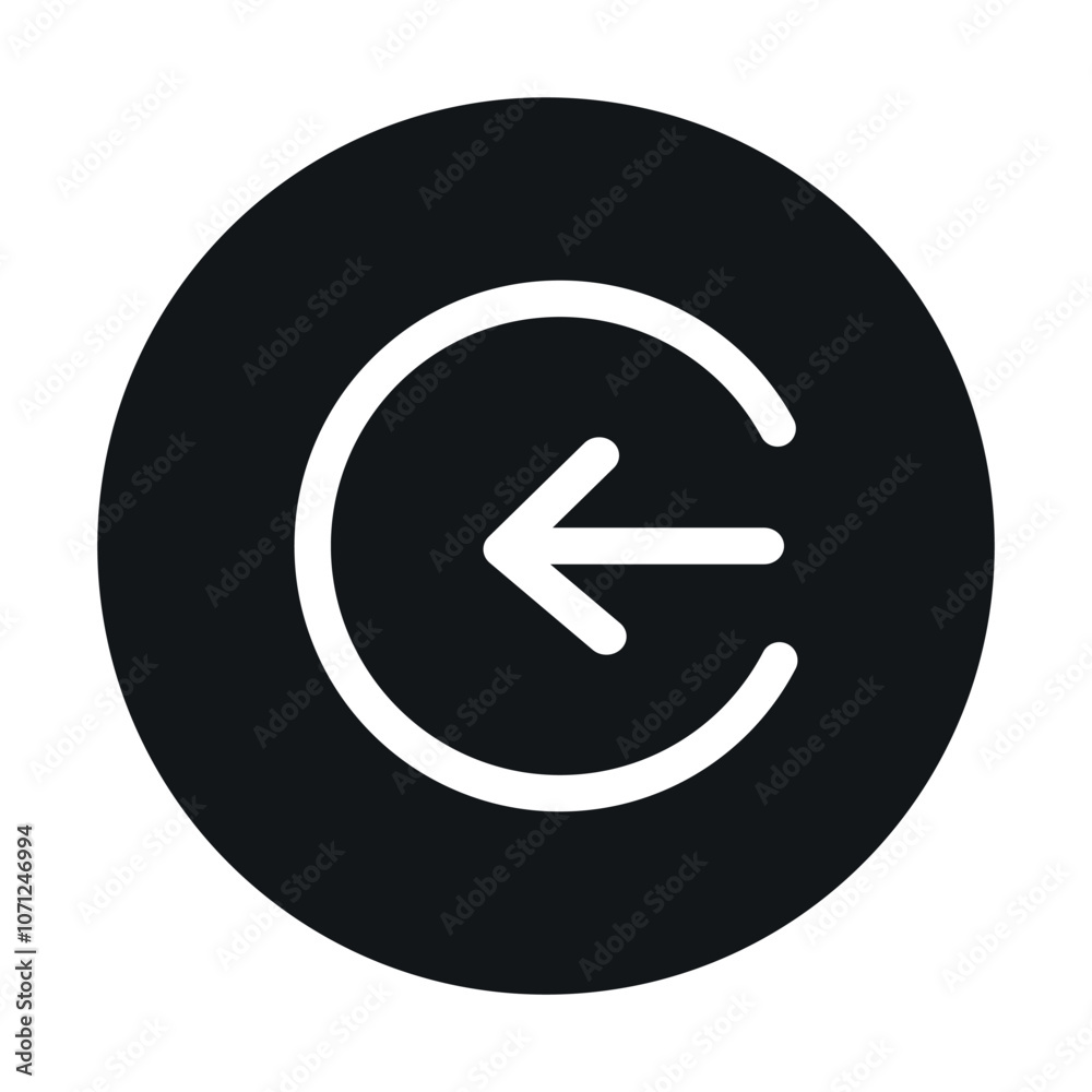 Login icon vector, login circular flat button isolated on white background. Login icon vector, login circular flat button isolated on white background.