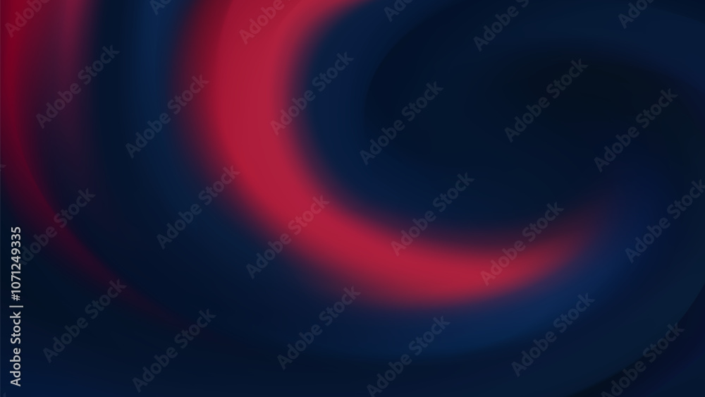 Fototapeta premium Abstract Swirling Gradient Background in Red and Blue