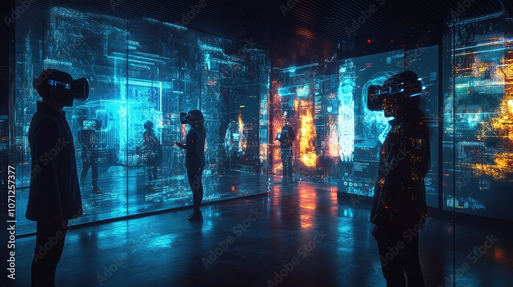 Virtual Reality Images, Exploring Virtual Reality in a High-Tech Digital Lab