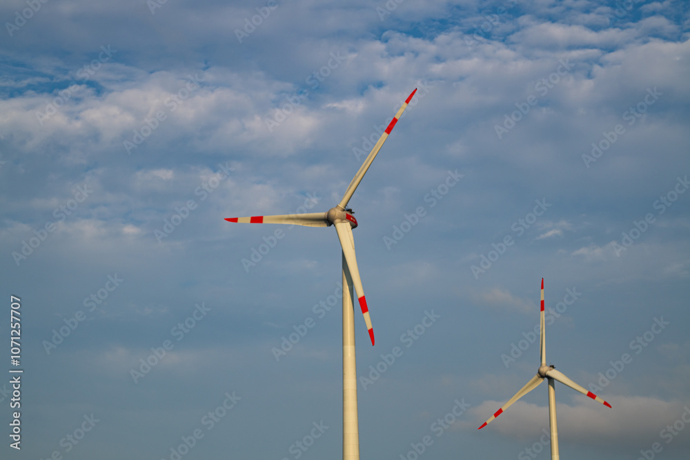 Wind turbines. Generating Electricity. Wind power technology. Wind generator power. Green electricity. Alternative energy. Wind turbines. Generating Electricity. Wind power technology. Wind generator power. Green electricity. Alternative energy.