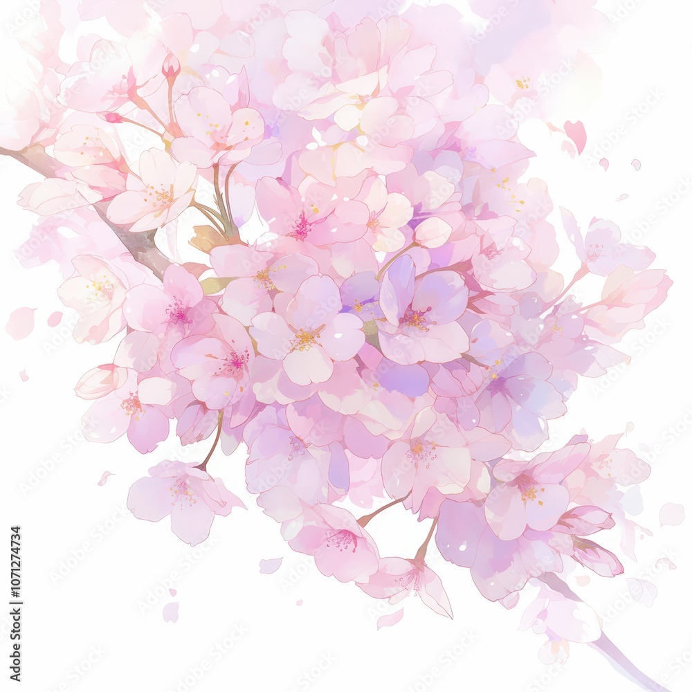 Pink cherry blossoms Pink cherry blossoms