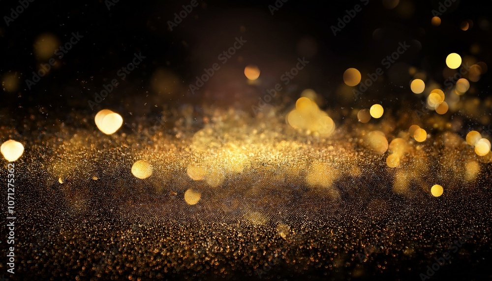 background of abstract glitter lights. gold and black. de focused. banner background of abstract glitter lights. gold and black. de focused. banner