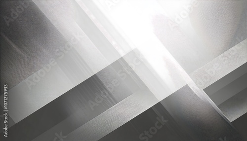  Dynamic abstract background with intersecting lines and white space Grey white abstract geometric pattern