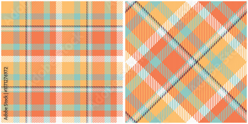 Tartan Plaid Vector Seamless Pattern. Scottish Tartan Seamless Pattern. Template for Design Ornament. Seamless Fabric Texture.