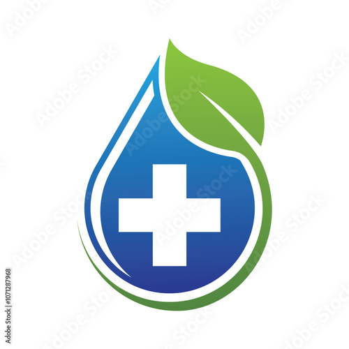 Health logo template icon design