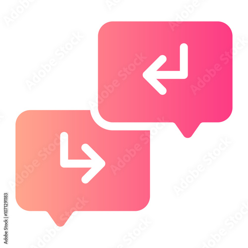 conversation Gradient icon