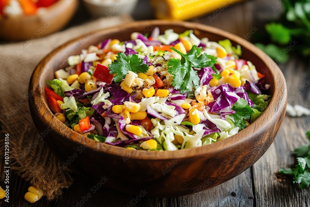 Healthy and Delicious Chinese Cabbage Salad with Sweet Corn
Healthy and Delicious Chinese Cabbage Salad with Sweet Corn