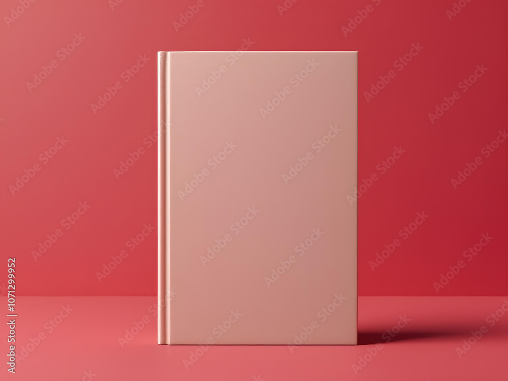 Book Cover Mockup with Editable Background,Blank Book Cover Mock-Up,Blank book cover mockup layout design with shadows for branding