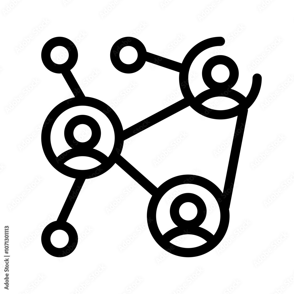 Icon Group With Style Outline Icon Group With Style Outline