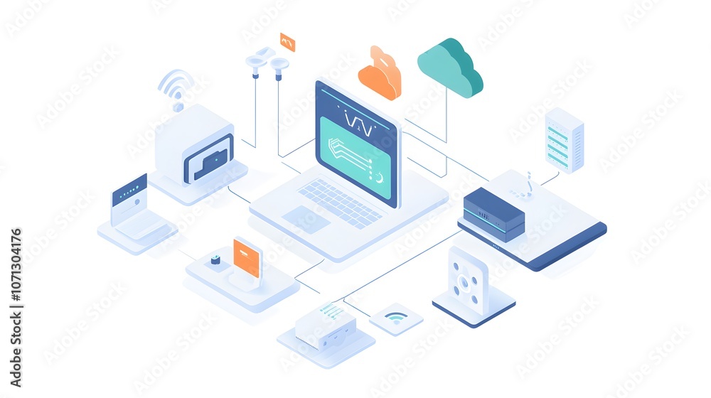 Low-Power Wide-Area Networks (LPWAN): Create an image highlighting the use of LPWAN for long-distance communication between IoT devices, showcasing energy-efficient and remote setups Low-Power Wide-Area Networks (LPWAN): Create an image highlighting the use of LPWAN for long-distance communication between IoT devices, showcasing energy-efficient and remote setups
