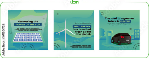 Green Technology Social Media Feed: Education and Inspiration for a Sustainable Future